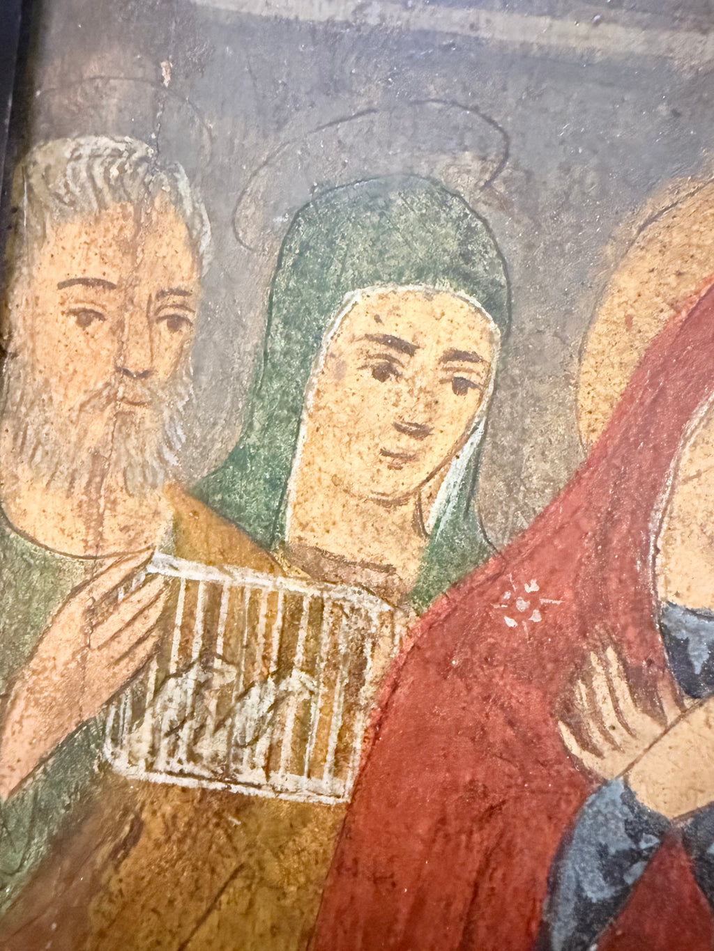 Greek Orthodox Icon of the Presentation of Christ in the Temple