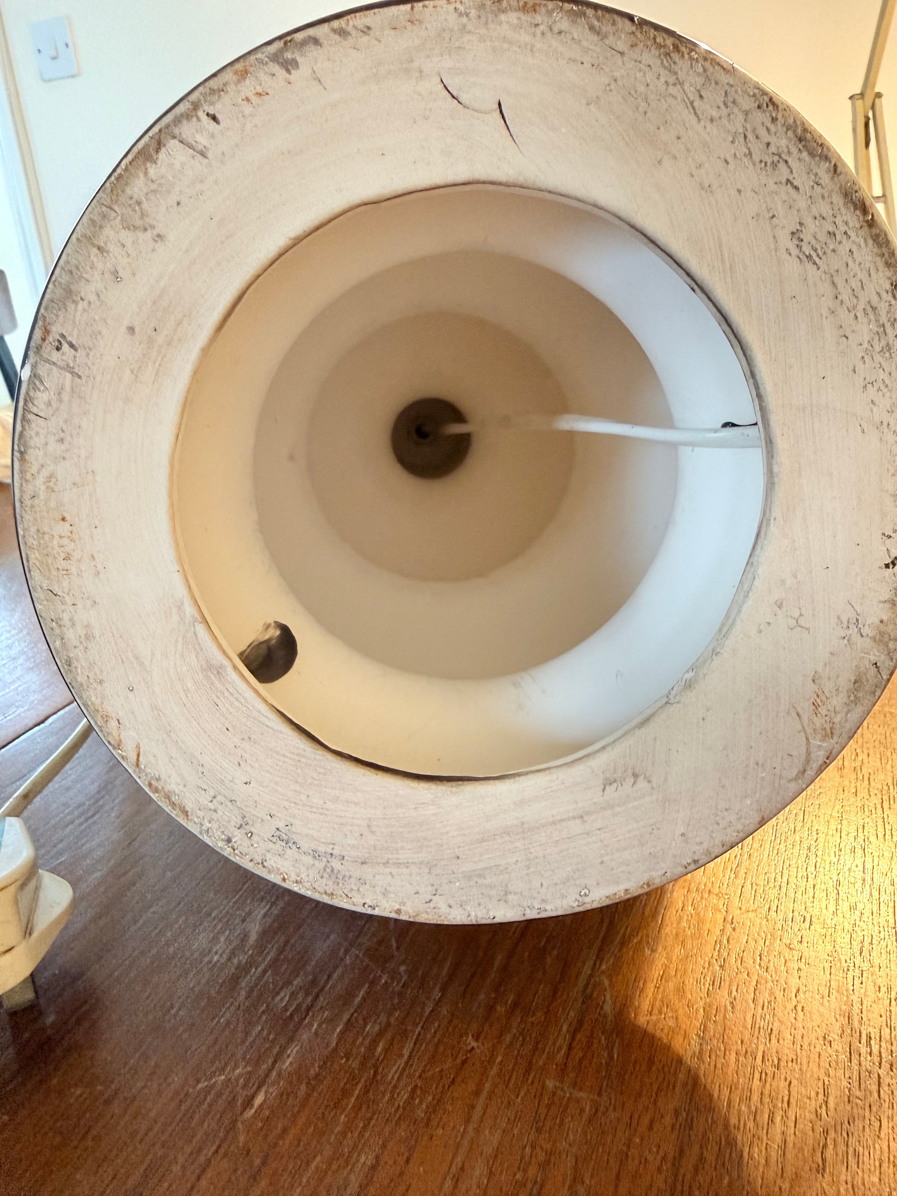 Mid-century 1970-80s ceramic table lamp