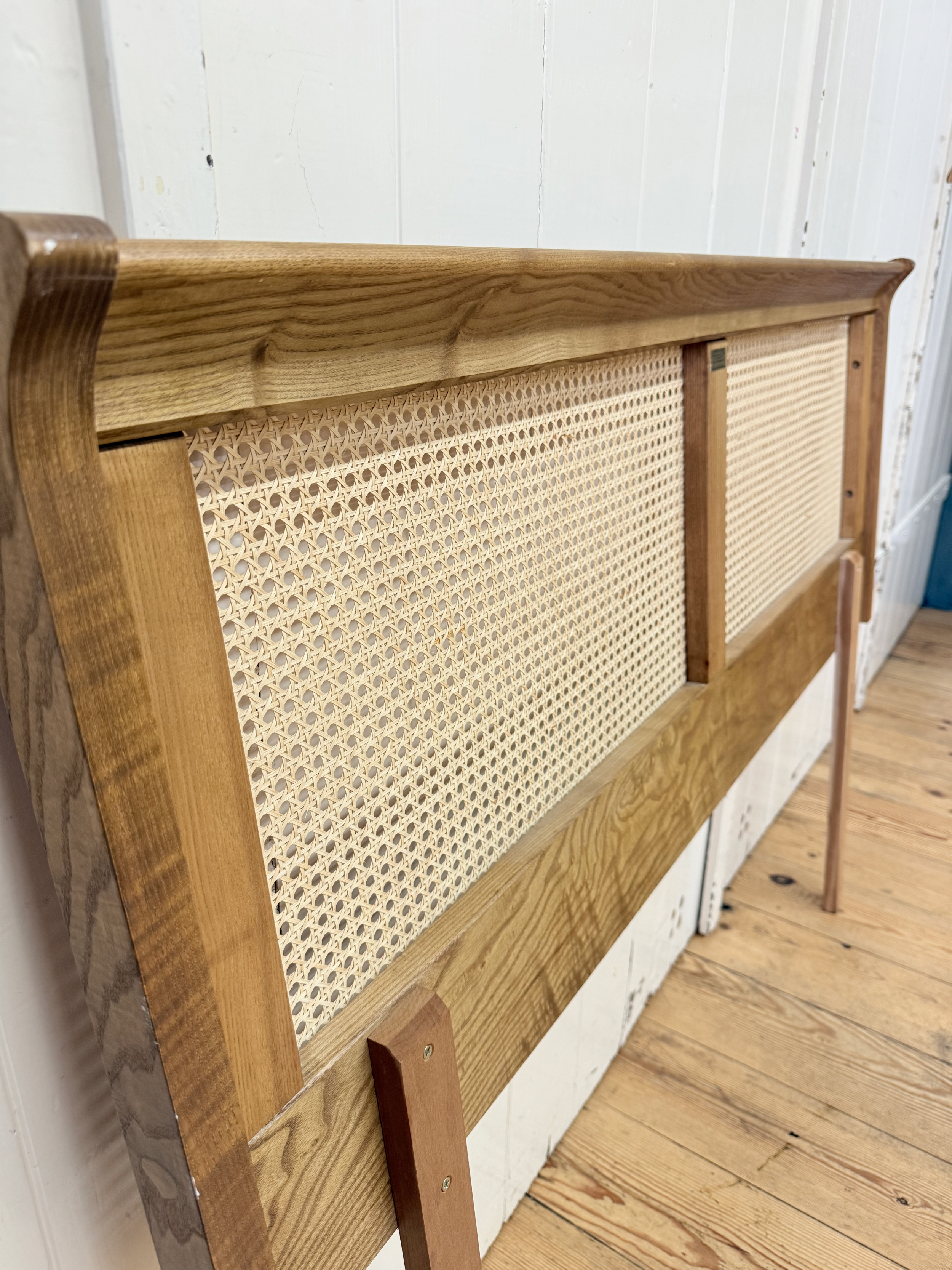 Double Cane Headboard – Cotswold Caners